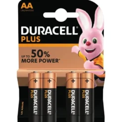 AA, Duracell Plus Power Batterier 4 st.