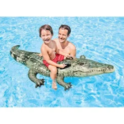 Aligator Realistisk Badmadrass 170 cm Intex