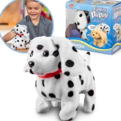 Animigos Flipping Puppy Dalmatian Interaktiv Hoppande Hund