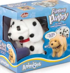 Animigos Flipping Puppy Dalmatian Interaktiv Hoppande Hund