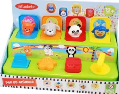 Babyleksak Pop-Up Djur Infunbebe