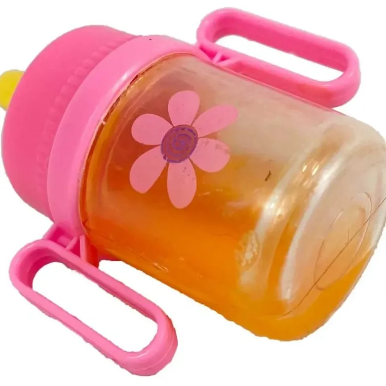 Baby Rose Juiceflaska och nappflaska med mjölk