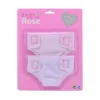 Baby Rose Tygblöjor 2-Pack till dockor 35-55 cm
