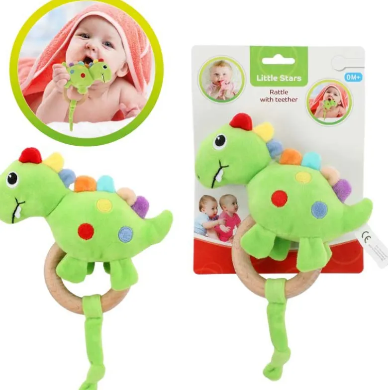 Babyskallra med bitring dinosaurie