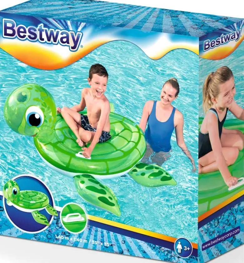 Baddjur Sköldpadda 140x140 cm Bestway