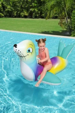 Baddjur Säl Flytleksak 157 cm Bestway