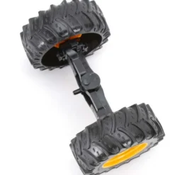 Bakaxel med däck till JCB 5CX Eco Traktorgrävare Grävlastare 02454 Bruder Reservdel 43461