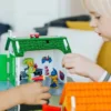 Bamse figurset Farmor och Katten Janson och Husmusen Micki
