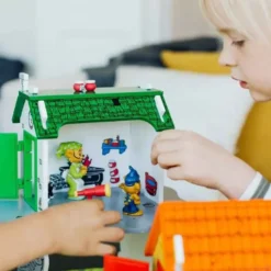 Bamse figurset Farmor och Katten Janson och Husmusen Micki