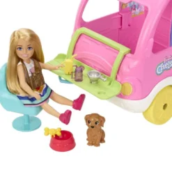 Barbie Chelsea Camper husbil med docka HNH90