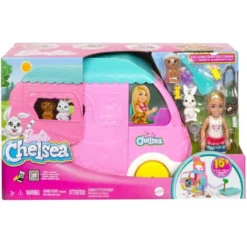 Barbie Chelsea Camper husbil med docka HNH90