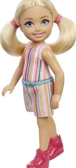 Barbie Chelsea Friend Strip Pink Dress GXT38