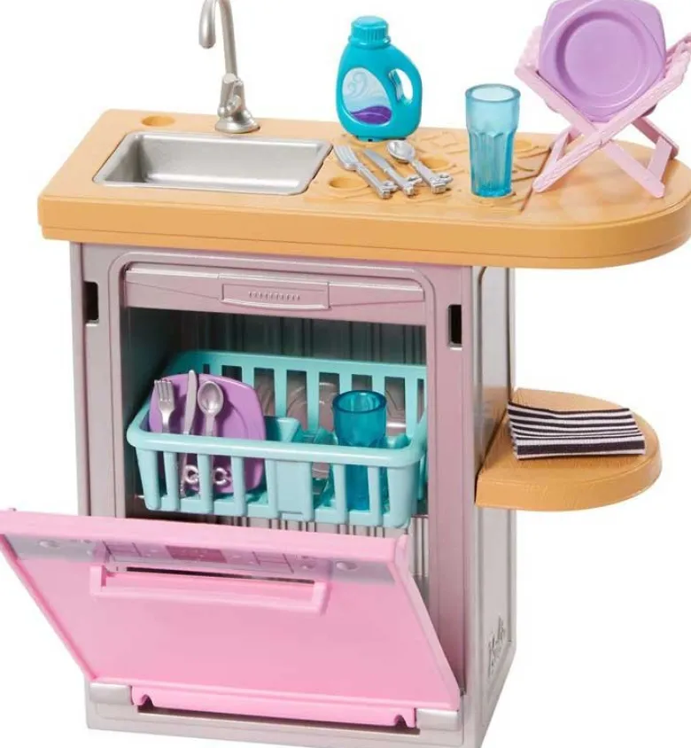 Barbie Diskmaskin Lekset HJV34