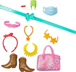 Barbie Fashion Accessoarer Western Pack With 11 Storytelling HBV44