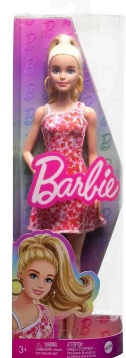 Barbie Fashionista Pink Floral Dress HJT02