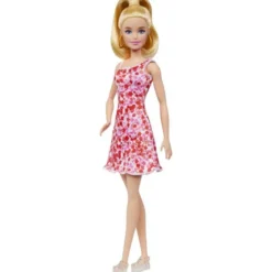 Barbie Fashionista Pink Floral Dress HJT02