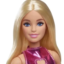 Barbie Fashionista - Rosa klänning med hjärta