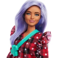 Barbie Fashionistas Docka Plaid Dress