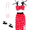 Barbie Fashion Outfit Hjärtan