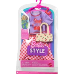 Barbie Fashion Outfit T-shirt och Kjol Körsbär