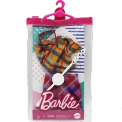 Barbiekläder med väska och skor GRC10