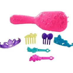 Barbie Sjöjungfru med långt hår och håraccessoar Dreamtopia GTF39