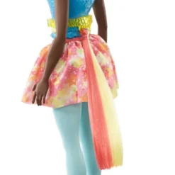 Barbie Unicorn Dreamtopia Rosa hår med slingor