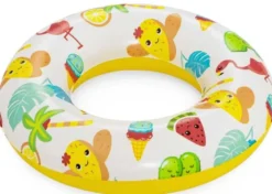 Barnpool med badboll och badring 122 cm Bestway