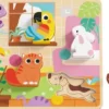 Barnpussel tjocka bitar husdjur Tooky Toy