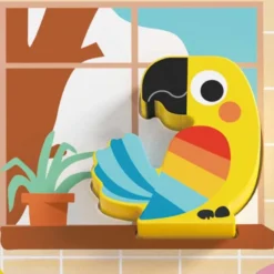 Barnpussel tjocka bitar husdjur Tooky Toy