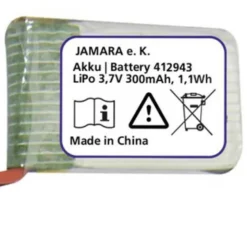 Batteri Lipo 3,7V 300 mAh till Radiostyrd helikopter Floater Altitude Jamara