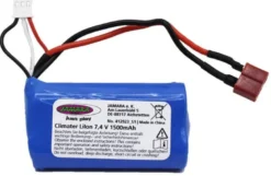 Batteri 7,4 volt till Radiostyrd Båt Climater Speedboat Jamara