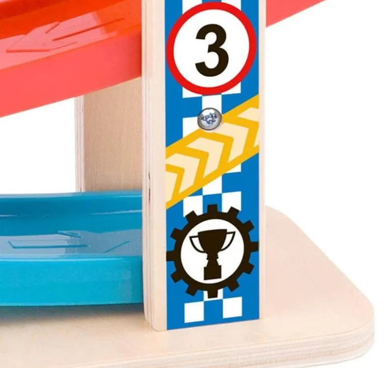Bilbana för barn 7 våningsplan Tooky Toy