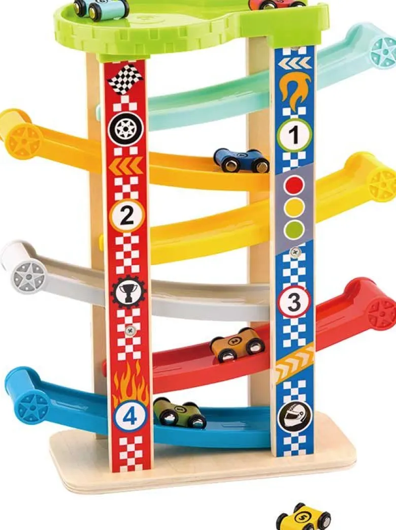 Bilbana för barn 7 våningsplan Tooky Toy