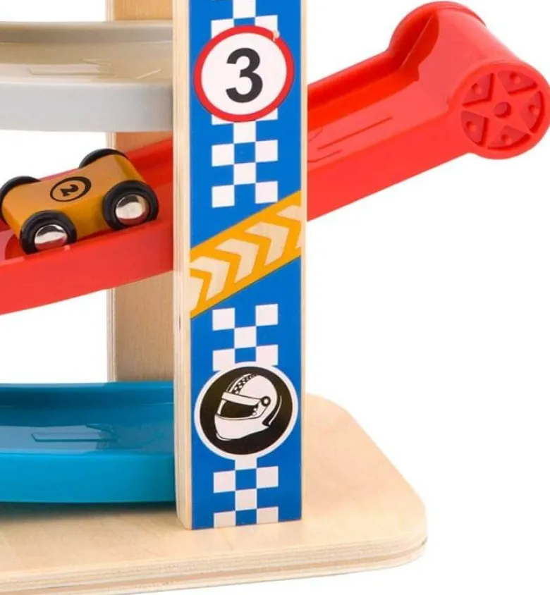 Bilbana för barn 7 våningsplan Tooky Toy