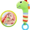Bitring Dinosaurie med skallra bebisleksak