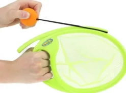 Bollfångar-Spel skjut iväg bollen och fånga den
