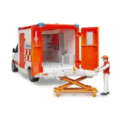Bruder Ambulans Mercedes Sprinter med figur 02676
