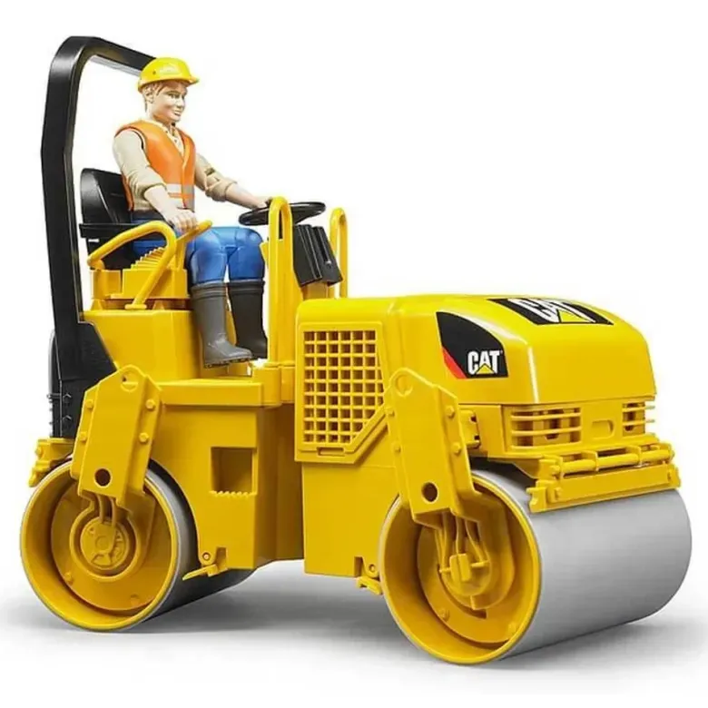 Bruder Caterpillar Vägvält Tandem Vibrationsvält 02433