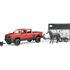 Bruder Dodge RAM Power 2500 med Hästtransport 02501