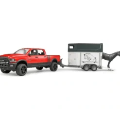 Bruder Dodge RAM Power 2500 med Hästtransport 02501