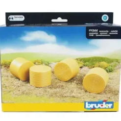 Bruder Ensilagebalar i plast 4 st. 02344