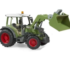 Bruder Fendt 211 Vario Traktor med skopa och vagn 02182