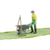 Bruder Figur med Skottkärra och Tillbehör 62610