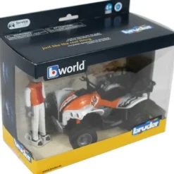 Bruder Fyrhjuling med Figur 63000