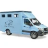 Bruder Hästtransport Mercedes Benz och Häst 02674