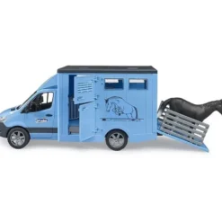 Bruder Hästtransport Mercedes Benz och Häst 02674