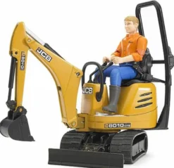 Bruder JCB Micro Grävmaskin 8010 CTS med Förare 62002