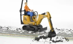 Bruder JCB Micro Grävmaskin 8010 CTS med Förare 62002