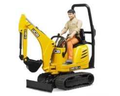 Bruder JCB Micro Grävmaskin 8010 CTS med Förare 62002